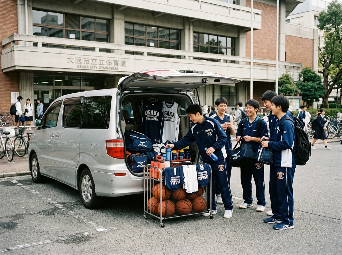 Smart carpool management for basketball expeditions.