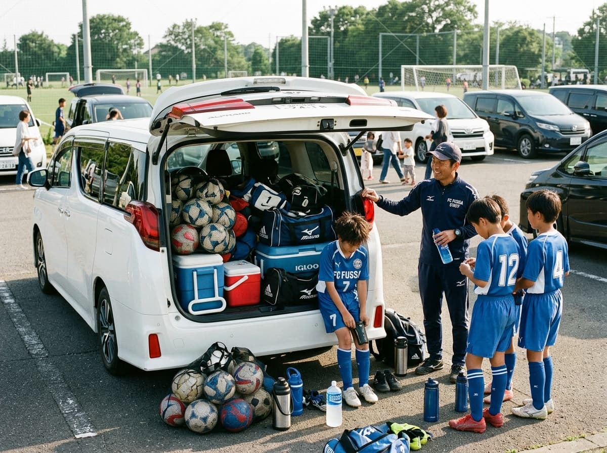 Smart carpooling & expense splitting for soccer & futsal.